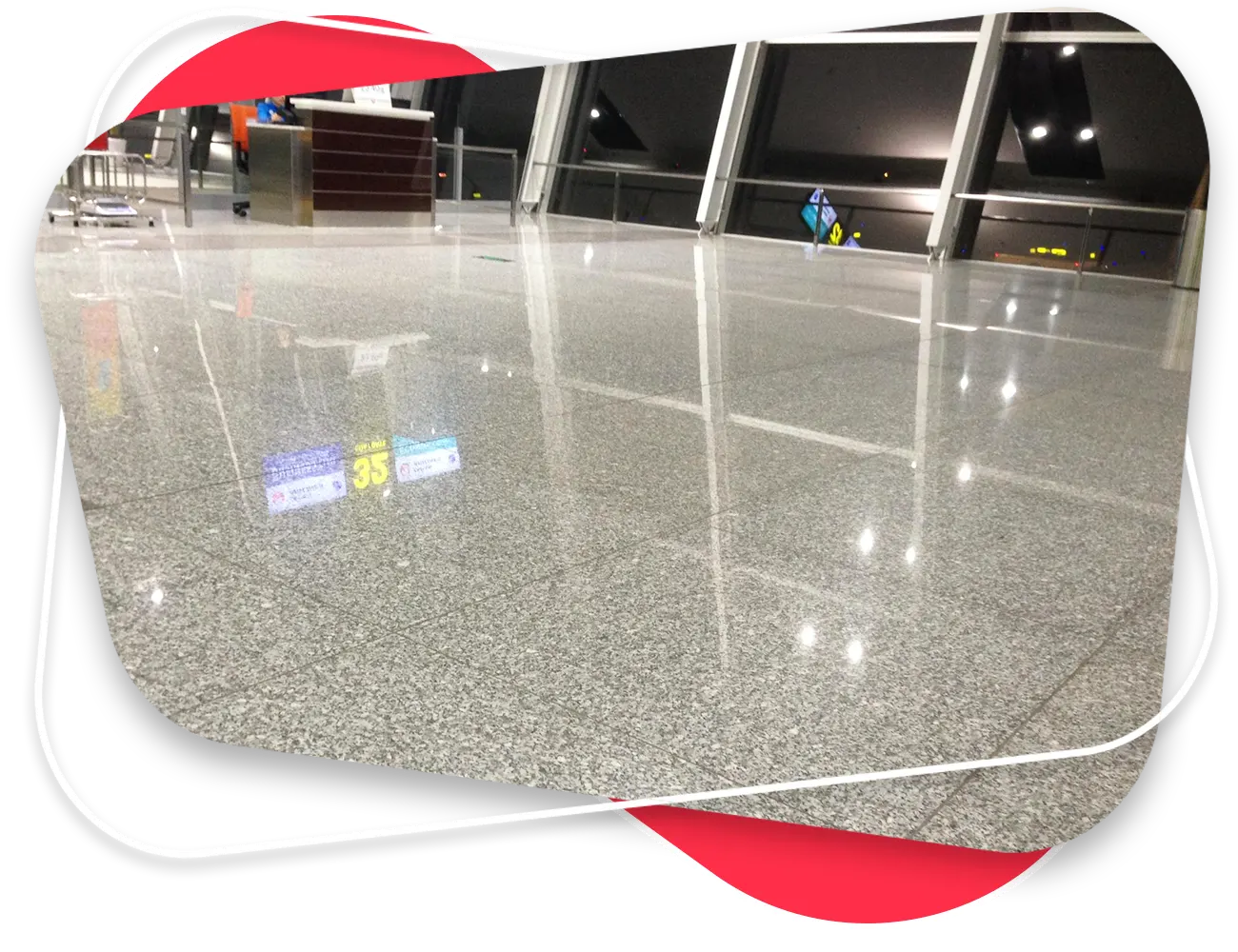 Pulido de pisos en granito en Ibagué