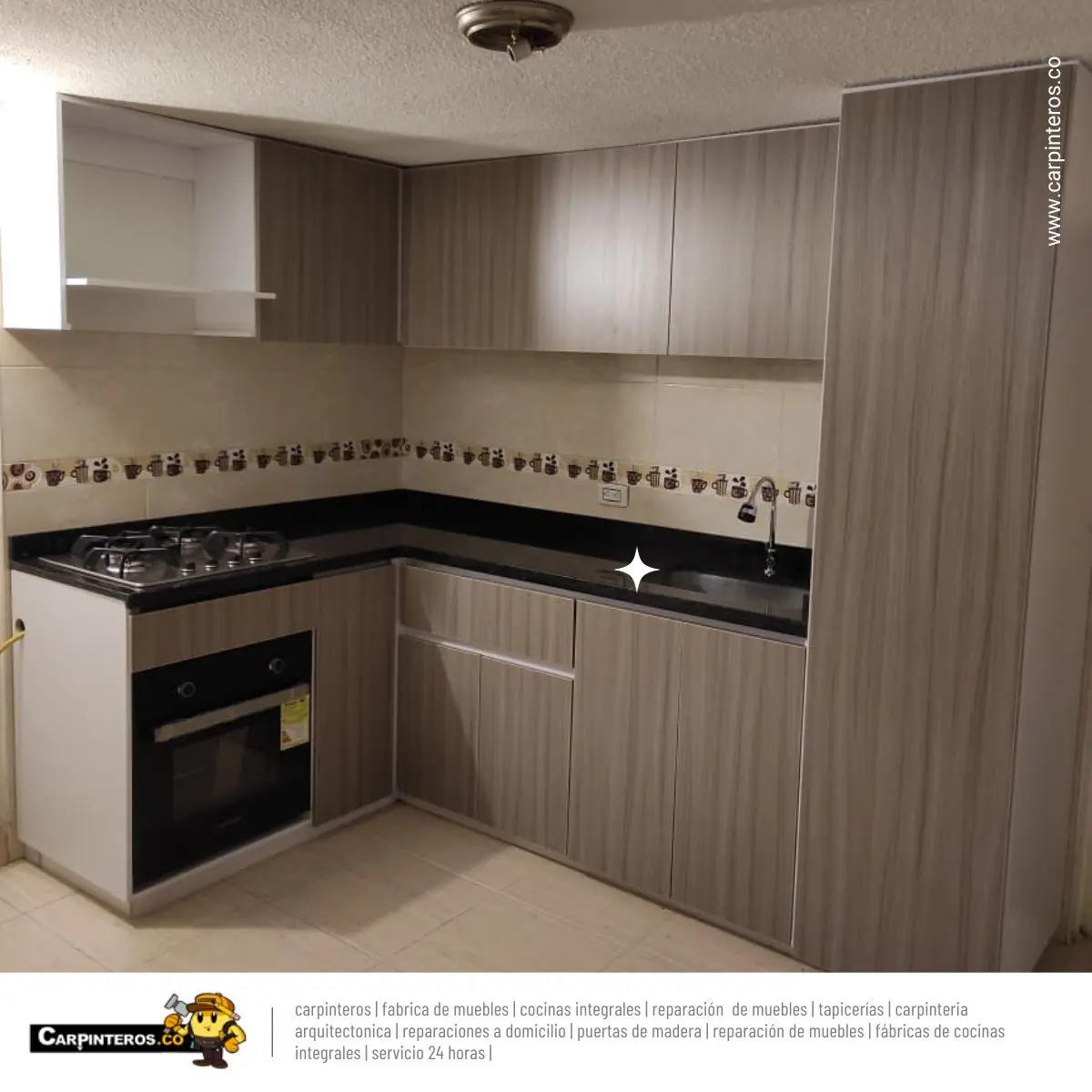 Proyecto de carpintería - cocinas