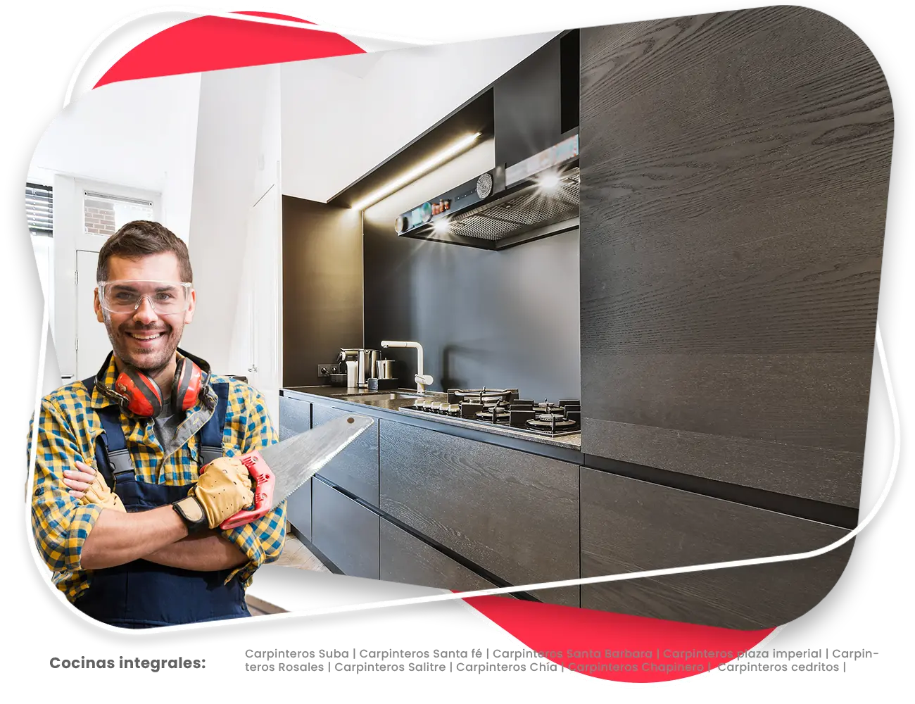 Fábrica de cocinas integrales en Bogotá en Bogotá