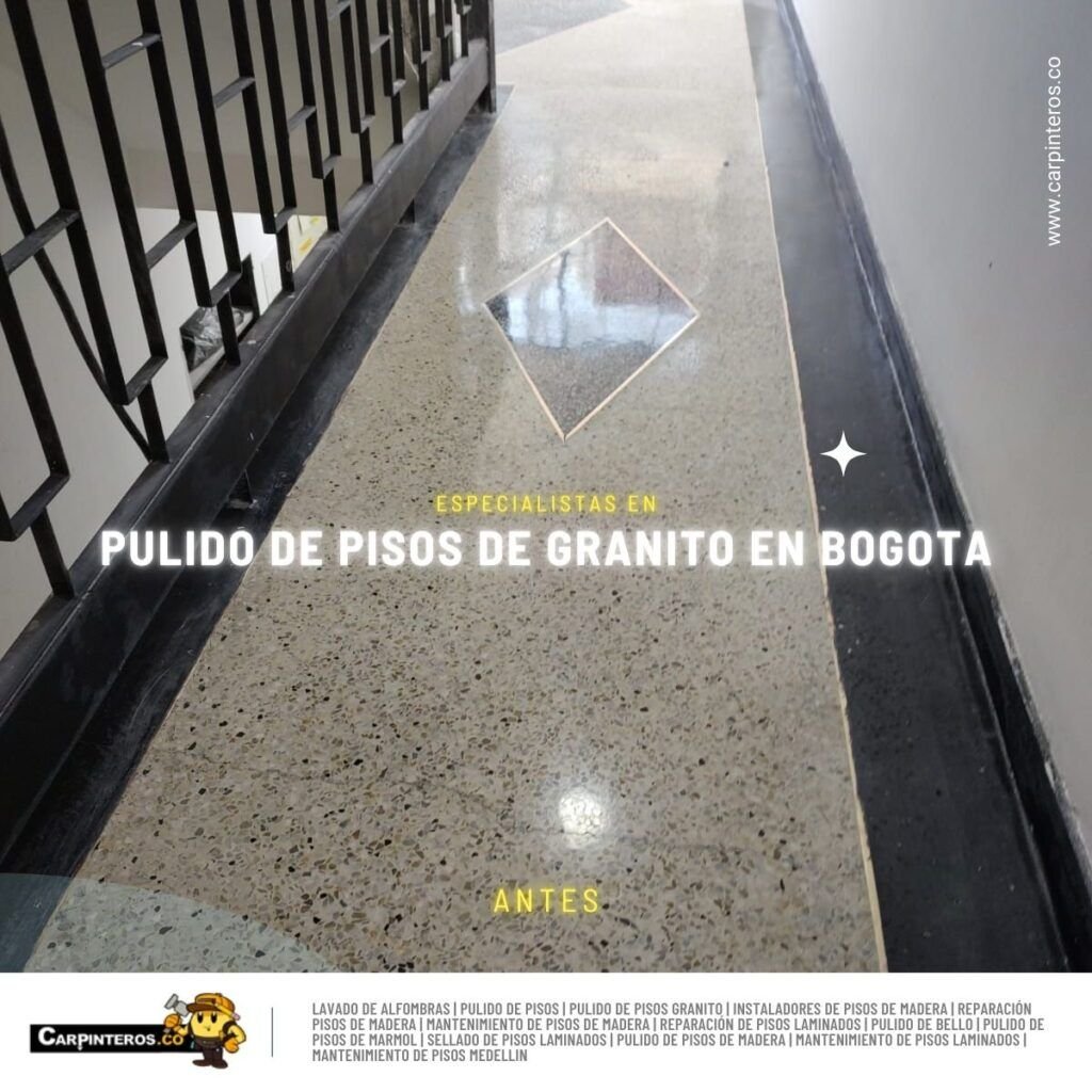 Pulido de pisos de granito Bogota 1