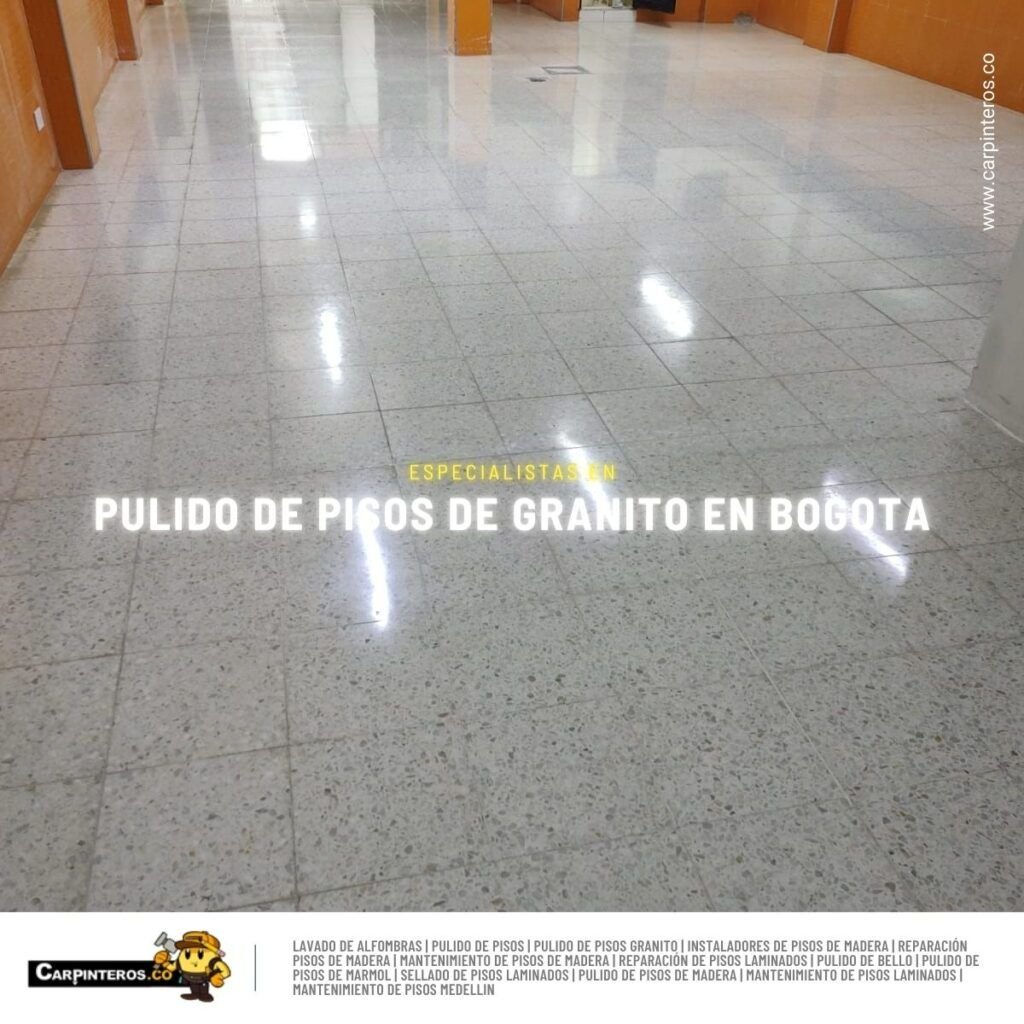 Pulido de pisos de granito Bogota