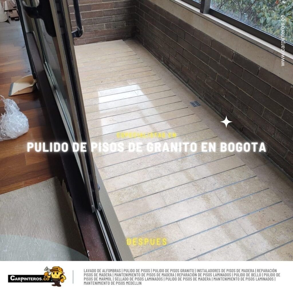 Pulido de pisos de granito Bogota 3