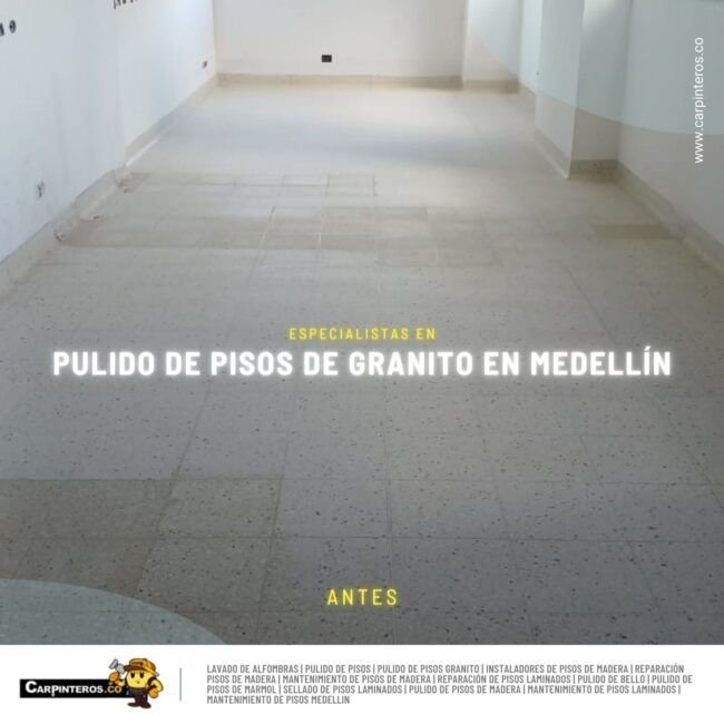 Pulido de pisos de granito Medellin 1 1