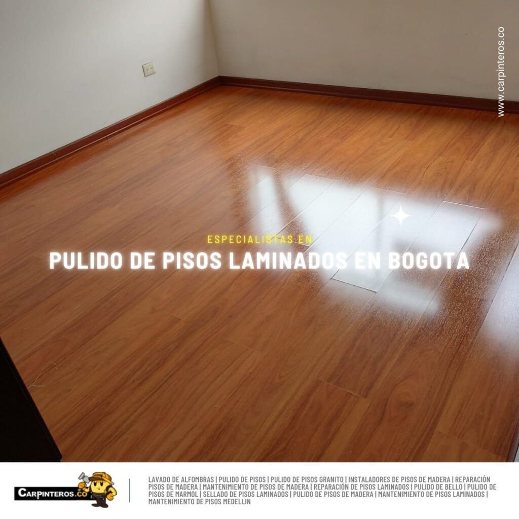 Pulido de pisos laminados Bogota 3