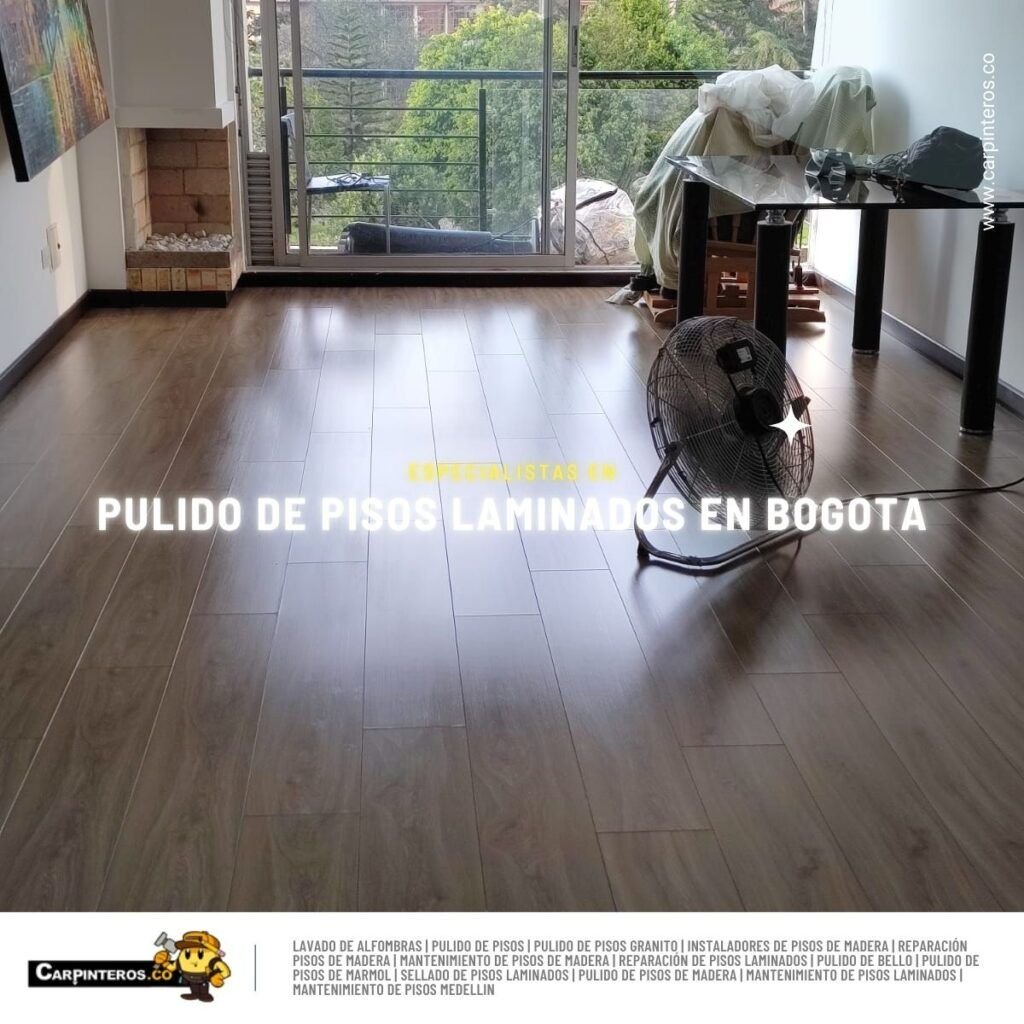 Pulido de pisos laminados Bogota 4