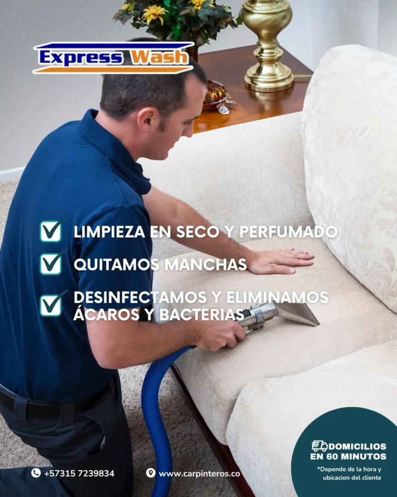 Lavado de muebles en Bogotá