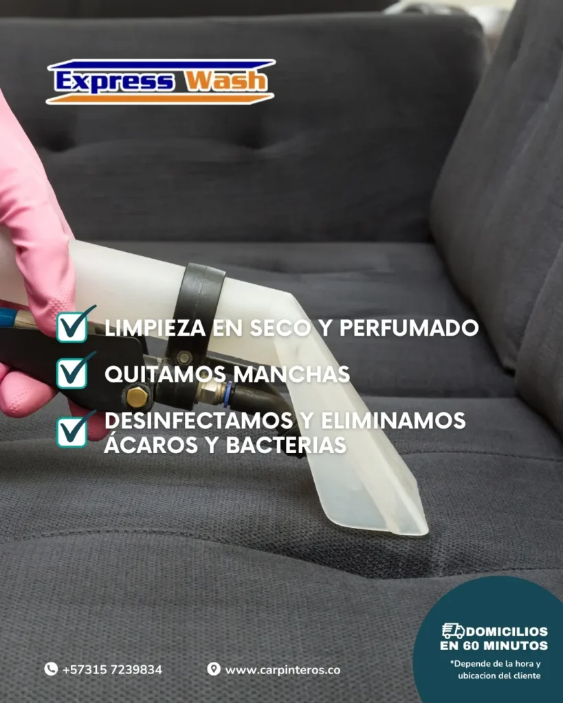 Limpieza de muebles a domicilio