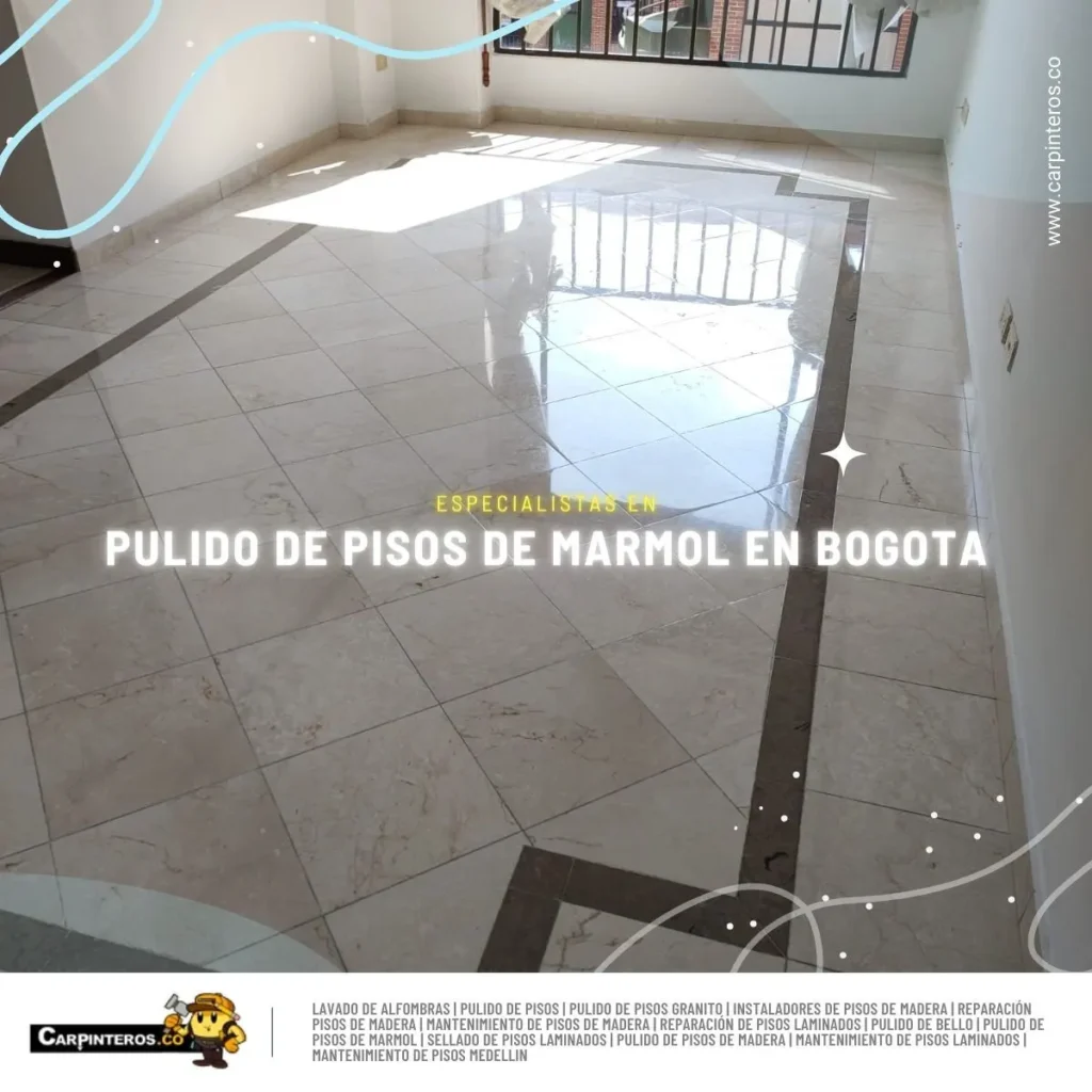 Pulido y abrillantado de mármol