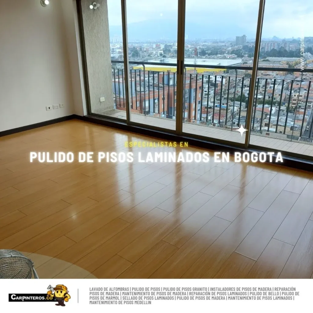 Pulido y mantenimiento de pisos laminados