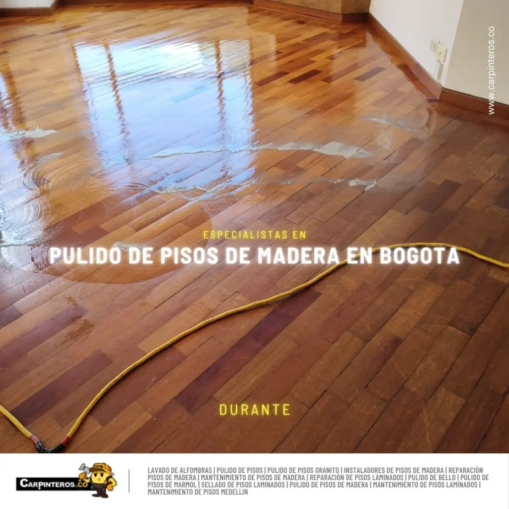 Pulido y mantenimiento de pisos de madera