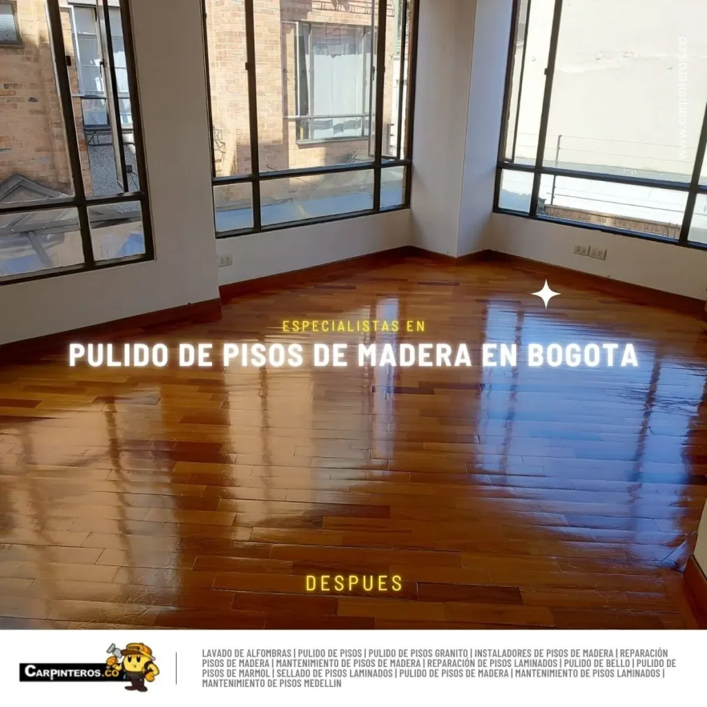 Servicio de pulido y lacado de madera