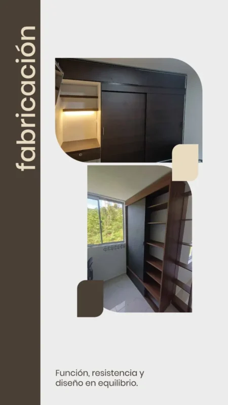 Fábrica de closets realizado por Alejandro Galeano